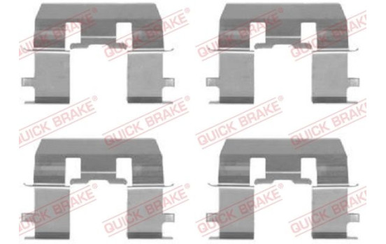 Accessory kit, disc brake pad