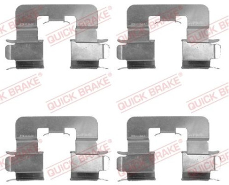 Accessory kit, disc brake pad