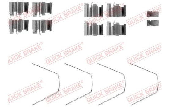 Accessory kit, disc brake pad