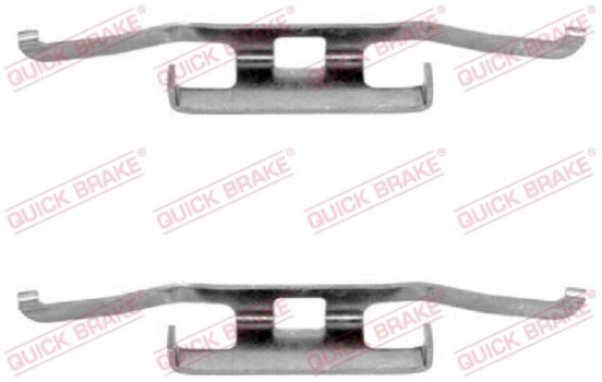 Accessory kit, disc brake pad