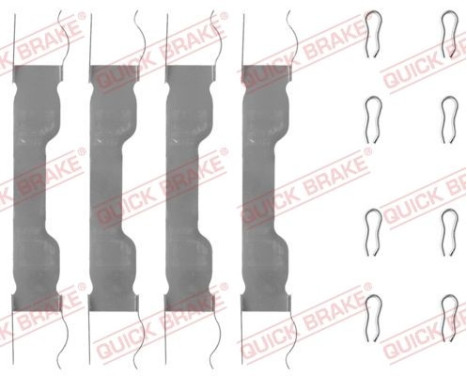 Accessory kit, disc brake pad