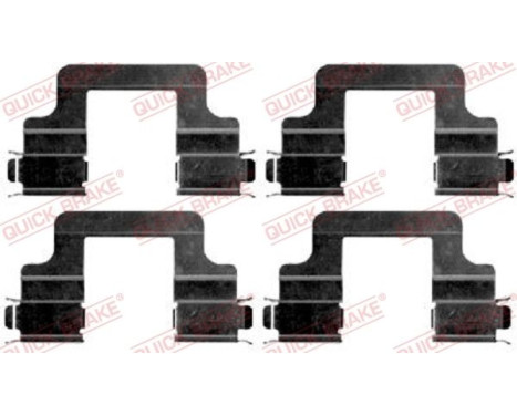 Accessory kit, disc brake pad