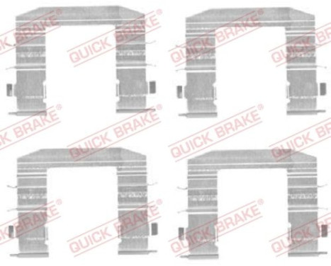 Accessory kit, disc brake pad