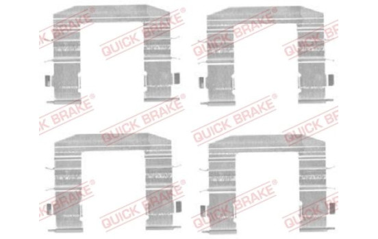 Accessory kit, disc brake pad