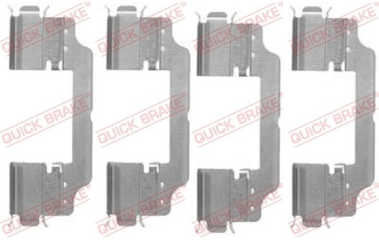 Accessory kit, disc brake pad