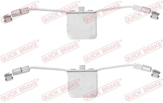 Accessory kit, disc brake pad