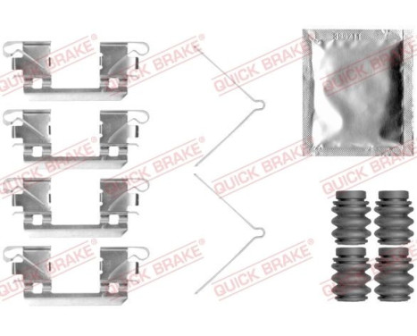 Accessory kit, disc brake pad