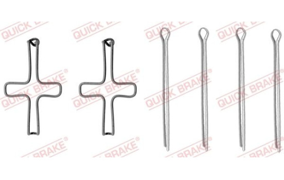 Accessory kit, disc brake pad