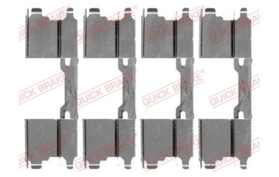 Accessory kit, disc brake pad