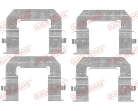Accessory kit, disc brake pad