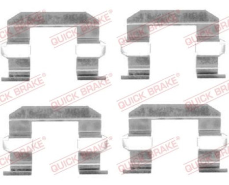 Accessory kit, disc brake pad