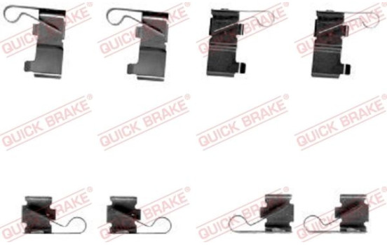 Accessory kit, disc brake pad