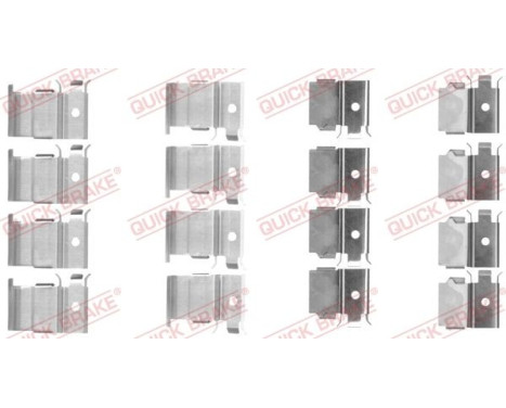 Accessory kit, disc brake pad