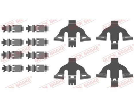 Accessory kit, disc brake pad