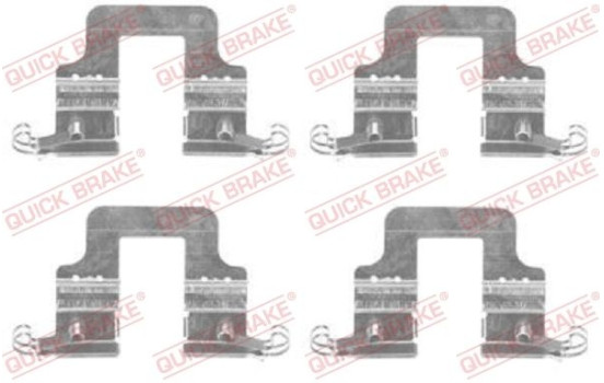 Accessory kit, disc brake pad