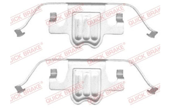 Accessory kit, disc brake pad