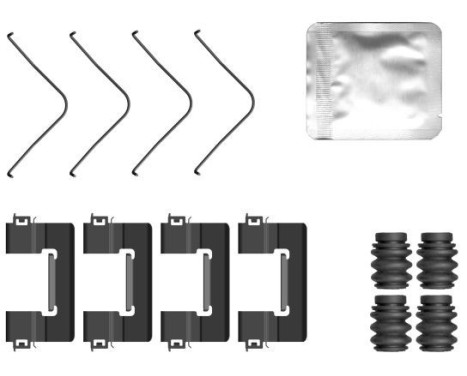Accessory kit, disc brake pad