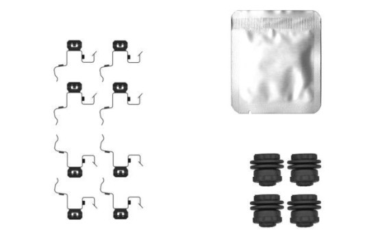 Accessory kit, disc brake pad