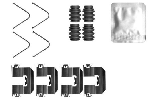 Accessory kit, disc brake pad