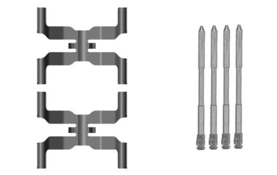 Accessory kit, disc brake pad