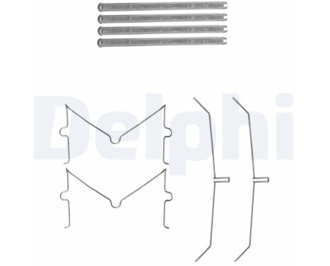 Accessory Kit, disc brake pad, Image 2