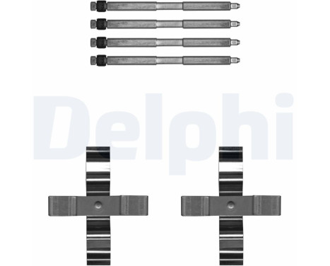 Accessory Kit, disc brake pad, Image 2