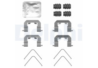Accessory kit, disc brake pad