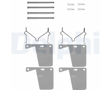 Accessory Kit, disc brake pad