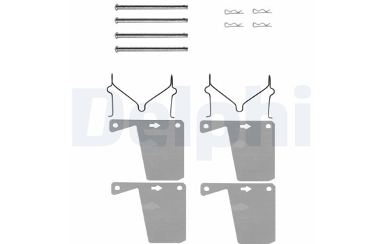 Accessory Kit, disc brake pad