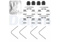 Accessory kit, disc brake pad