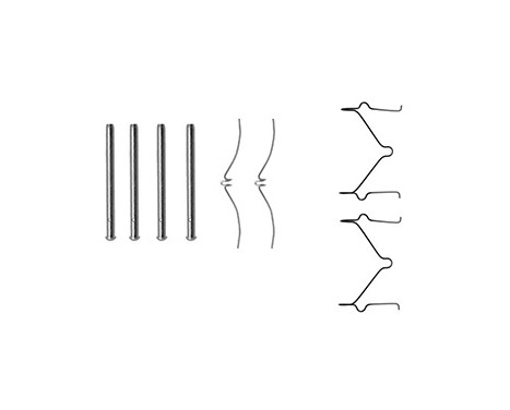 Accessory Kit, disc brake pads, Image 2