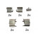 Accessory Kit, disc brake pads, Thumbnail 2