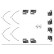 Accessory Kit, disc brake pads, Thumbnail 2