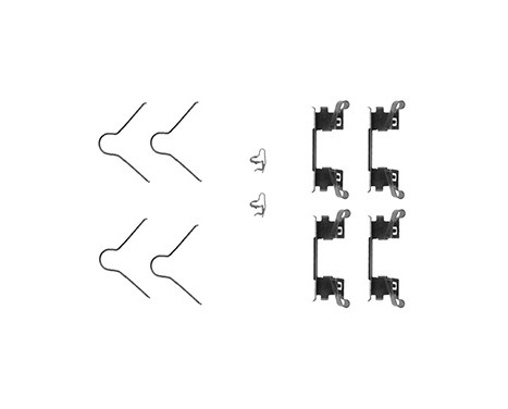 Accessory Kit, disc brake pads, Image 2