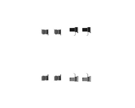 Accessory Kit, disc brake pads, Image 2