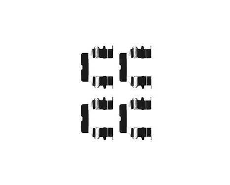 Accessory Kit, disc brake pads, Image 2