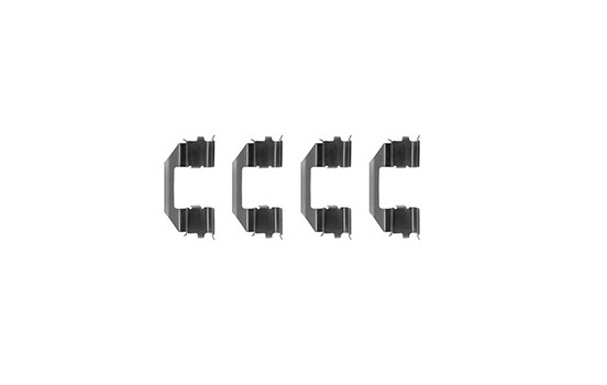 Accessory Kit, disc brake pads, Image 2