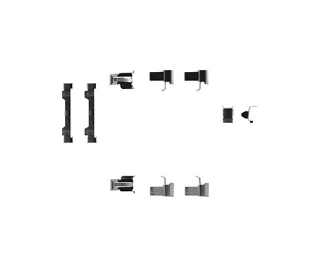 Accessory Kit, disc brake pads, Image 2