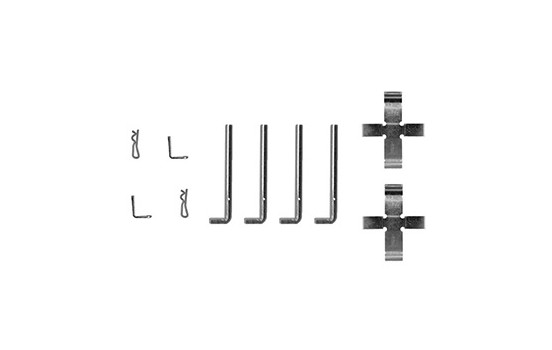 Accessory Kit, disc brake pads, Image 2