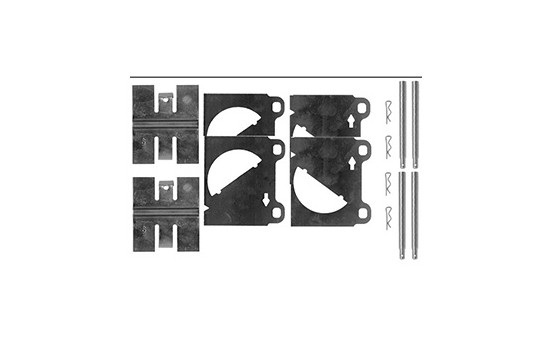 Accessory Kit, disc brake pads, Image 2