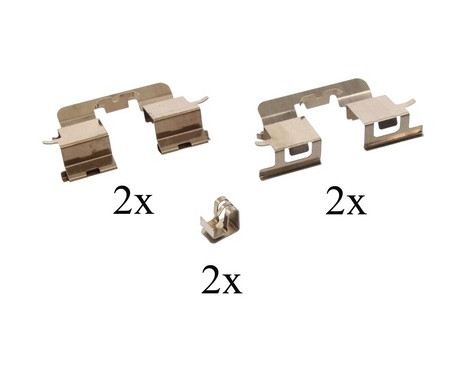 Accessory Kit, disc brake pads, Image 2