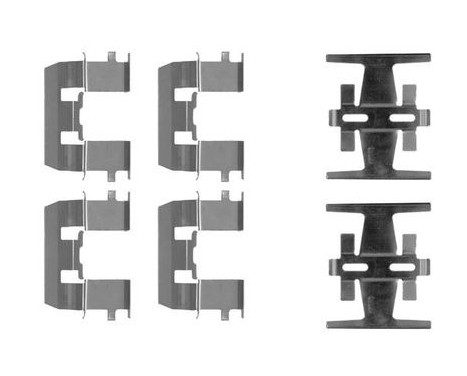 Accessory Kit, disc brake pads, Image 2