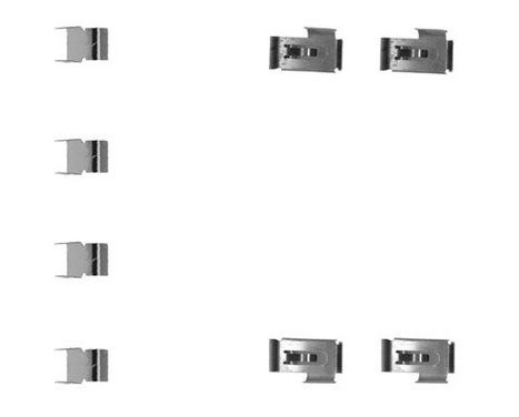 Accessory Kit, disc brake pads, Image 2