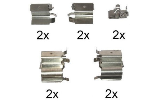 Accessory Kit, disc brake pads