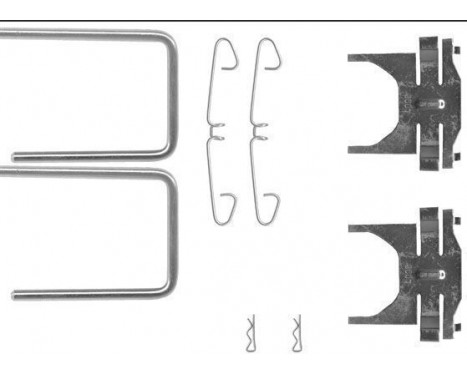 Accessory Kit, disc brake pads