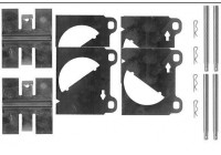 Accessory Kit, disc brake pads