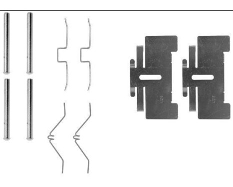 Accessory Kit, disc brake pads