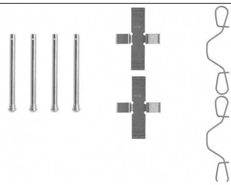Accessory Kit, disc brake pads