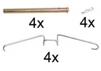 Accessory Kit, disc brake pads