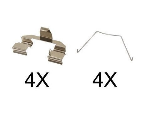 Accessory Kit, disc brake pads